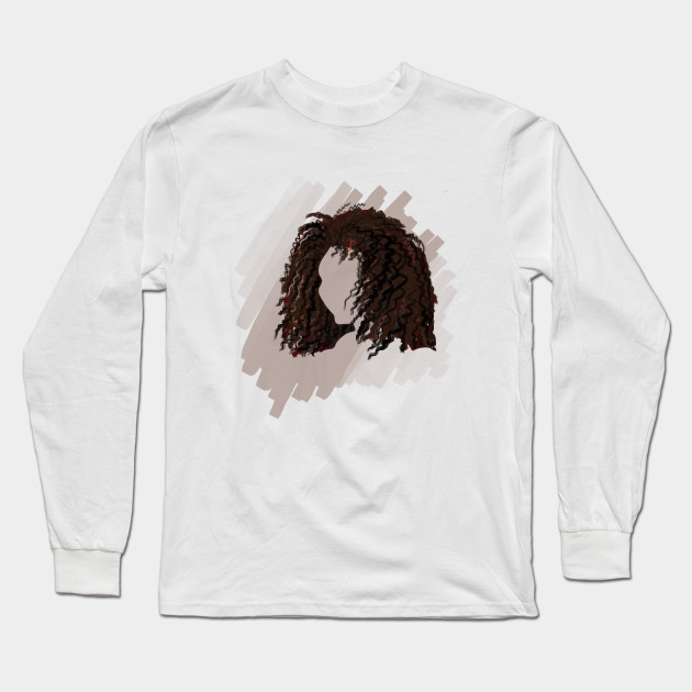 shirt with curly edges